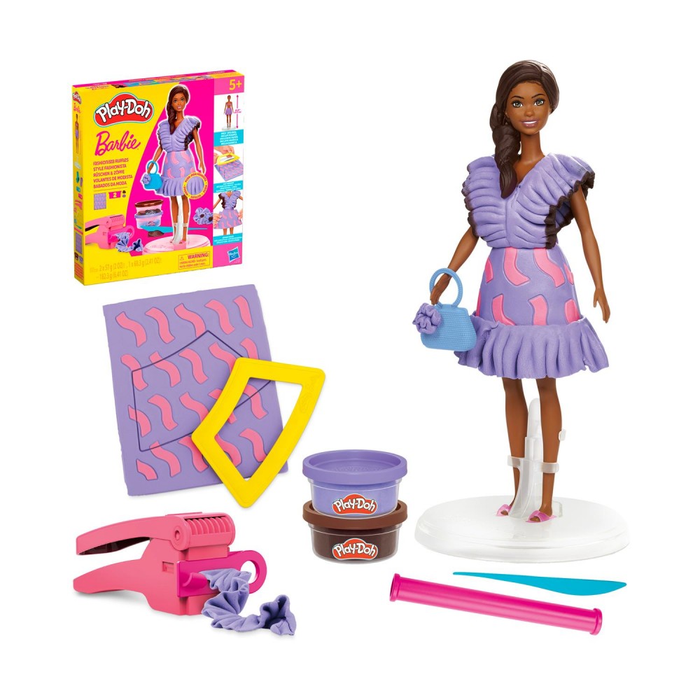 Hasbro Play-Doh: Fashion - Barbie Designer Dolls Fashionista Ruffles (G1359)