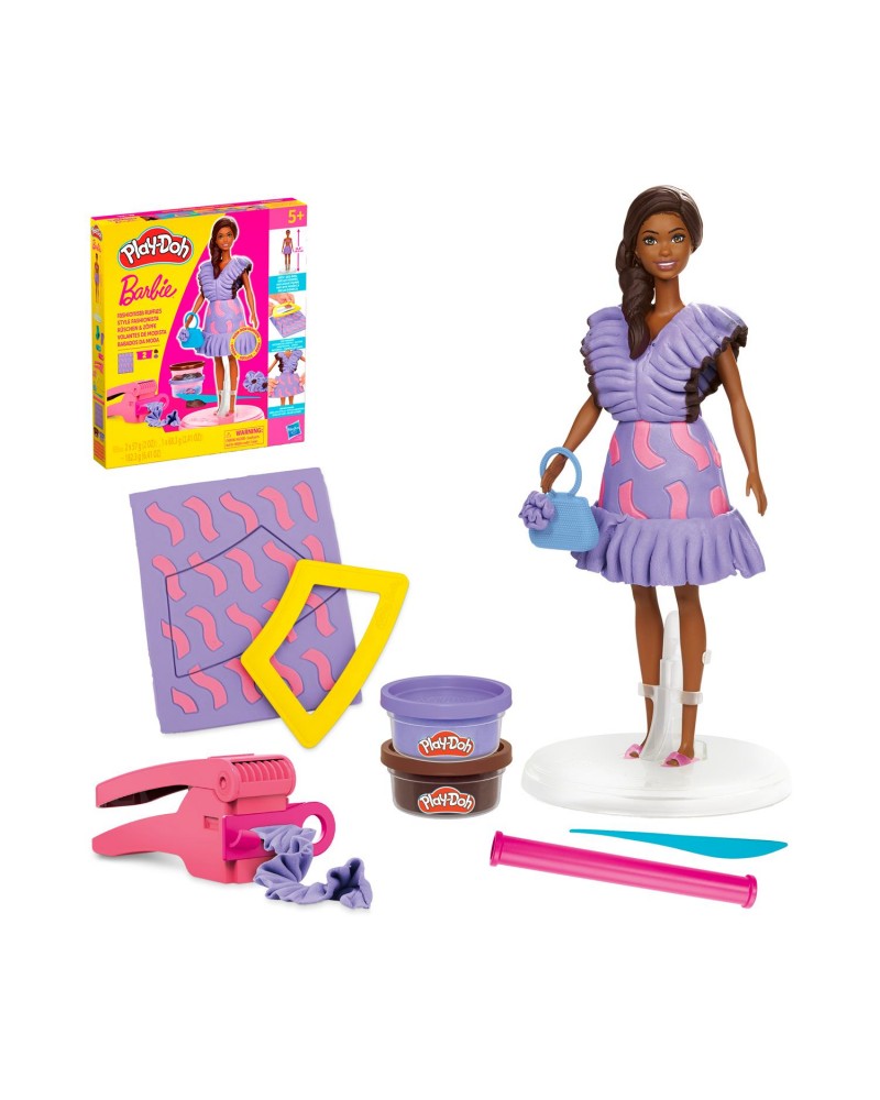 Hasbro Play-Doh: Fashion - Barbie Designer Dolls Fashionista Ruffles (G1359)