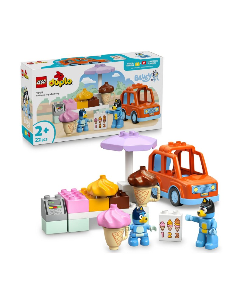 Lego® Duplo Bluey: Ice Cream Trip with Bluey (10458)