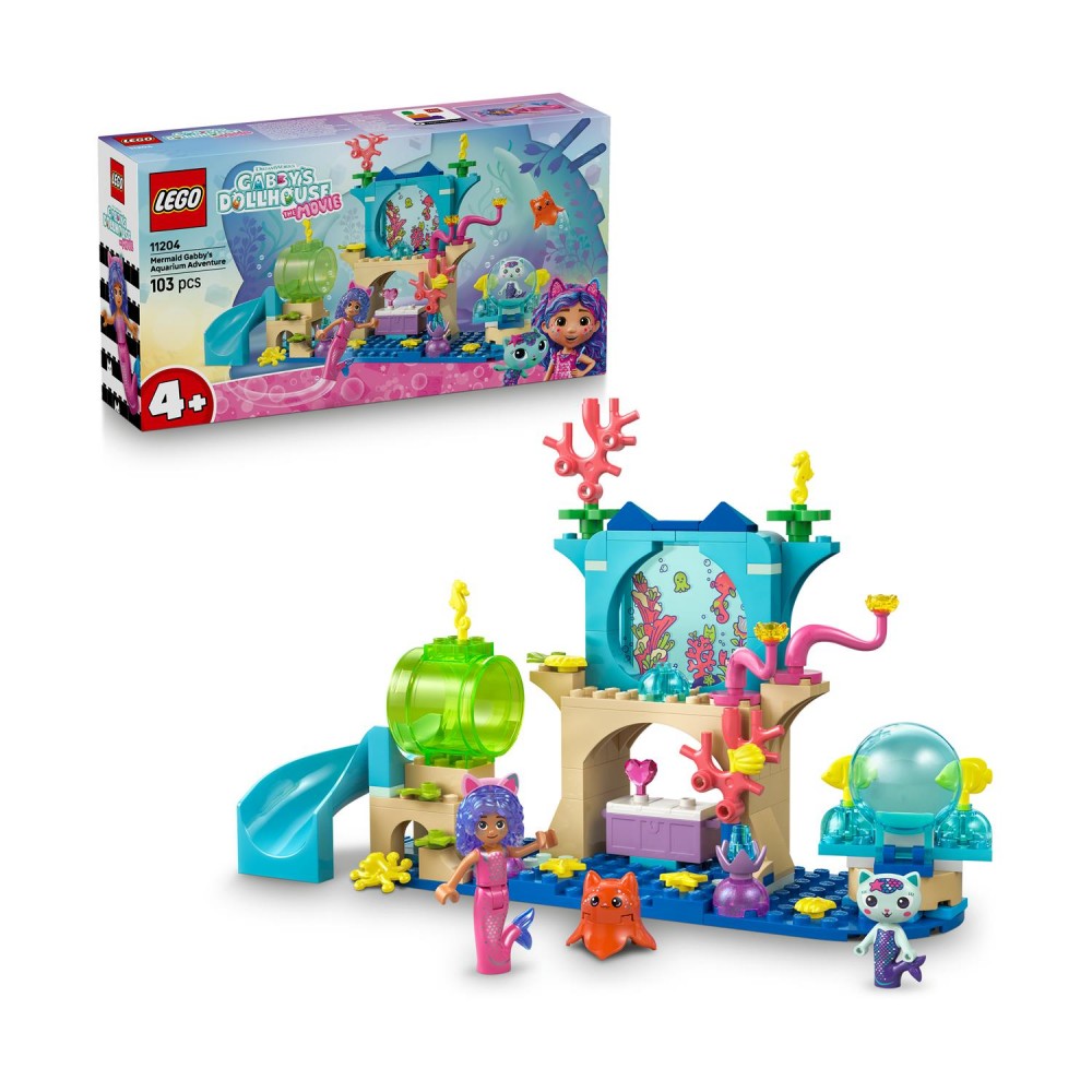 Lego® Gabby'S Dollhouse: The Movie - Mermaid Gabby's Aquarium Adventure (11204)