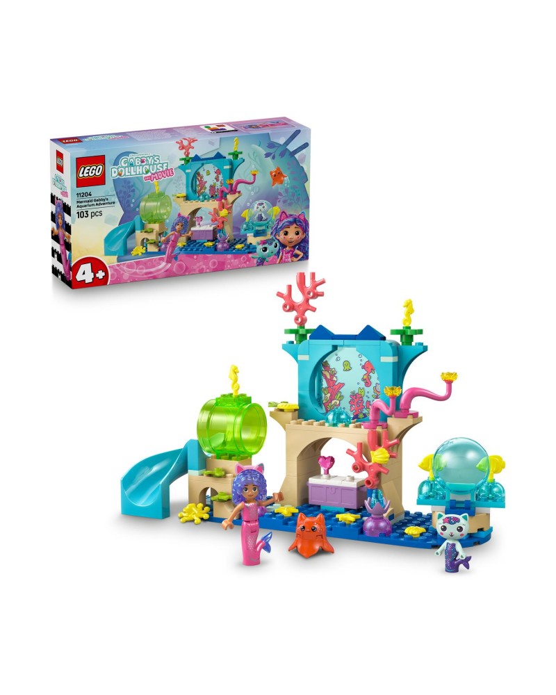 Lego® Gabby'S Dollhouse: The Movie - Mermaid Gabby's Aquarium Adventure (11204)