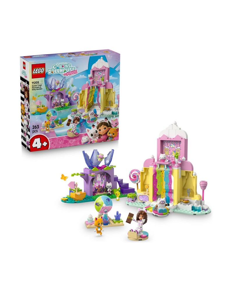 Lego® Gabby's Dollhouse: The Movie - Sweet Treat Mountain &amp; Kitty Garden (11205)
