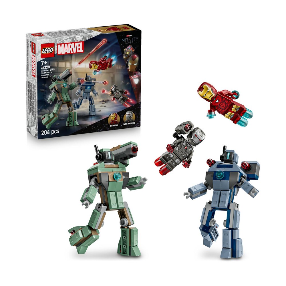 Lego® Super Heroes Marvel: The Infinity Saga - Iron Man &amp; War Machine vs. Hammer Drones (76320)