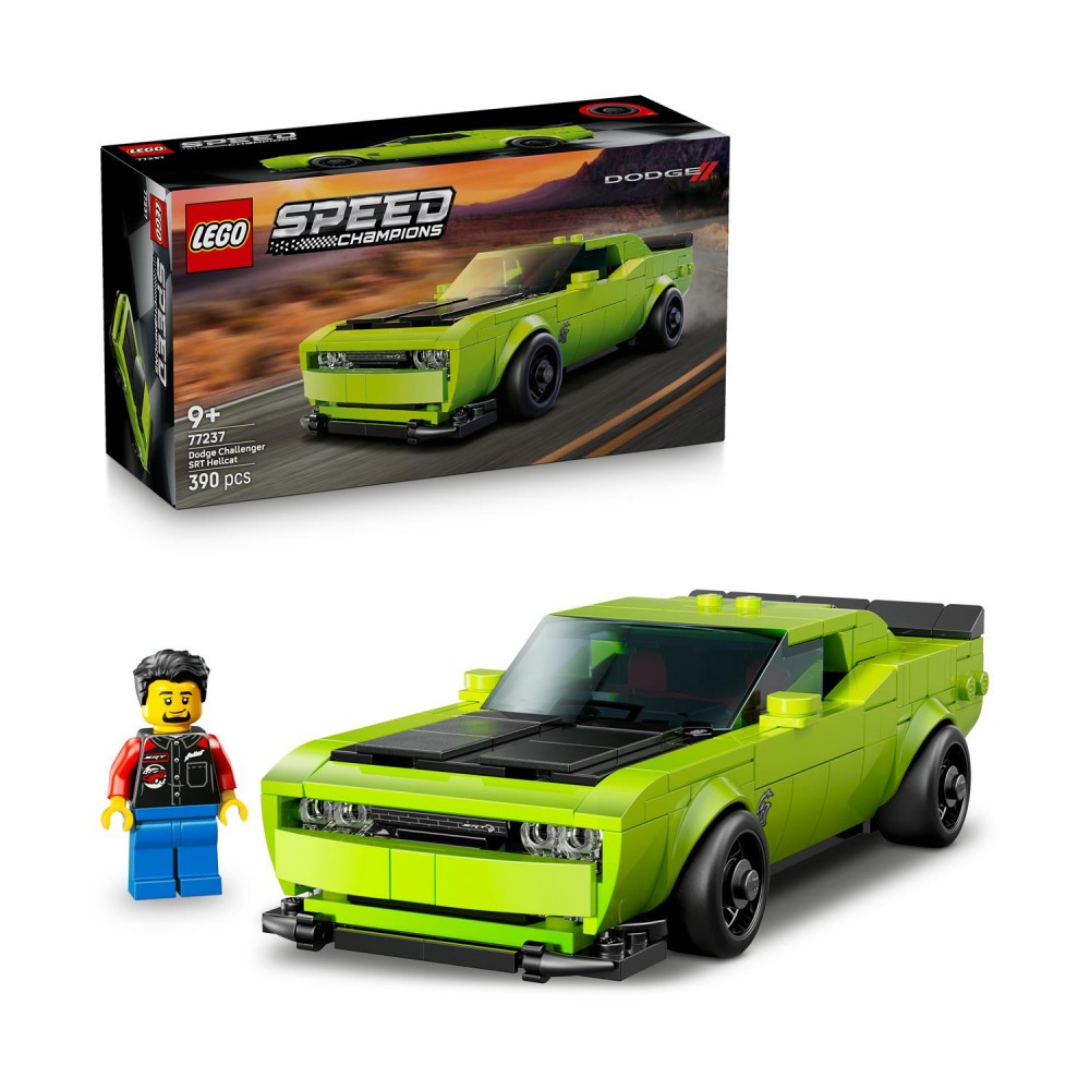 Lego® Speed Champions: Dodge Challenger SRT Hellcat Sports Car (77237)
