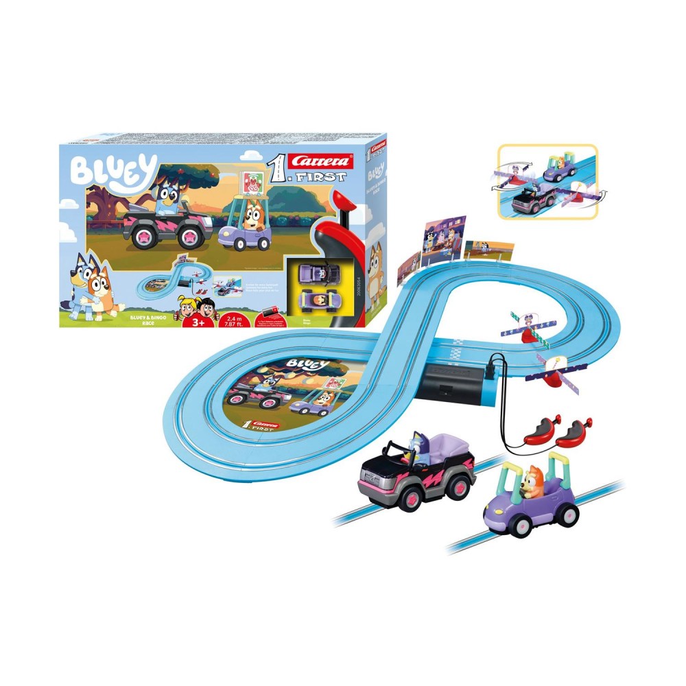 Carrera Slot 1.First: Bluey &amp; Bingo Race -1:50 (20063054)