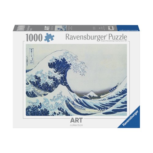Ravensburger Puzzle: The Great Wave of Kanagawa by Hokusai (1000 pcs) (12000107)