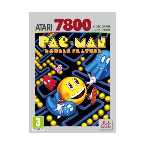 Atari Pac-Man:Double Feature (Compatible with 2600+,7800+,7800)