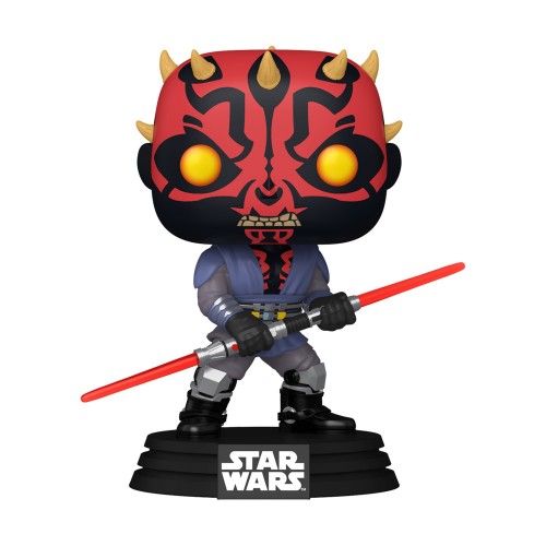 Funko Pop! Star Wars (Darth Maul Shadow Lord) - Maul #828 Bobble-Head Vinyl Figure