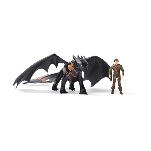 Spin Master How to Train Your Dragon: Dragons &amp; Vikings - Toothless &amp; Hiccup Action Figures (20151277)