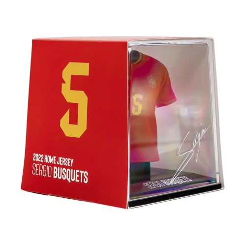 FanCollex: MyJersey - Spain Home 2022 European Championship Sergio Busquets (06MY00003)