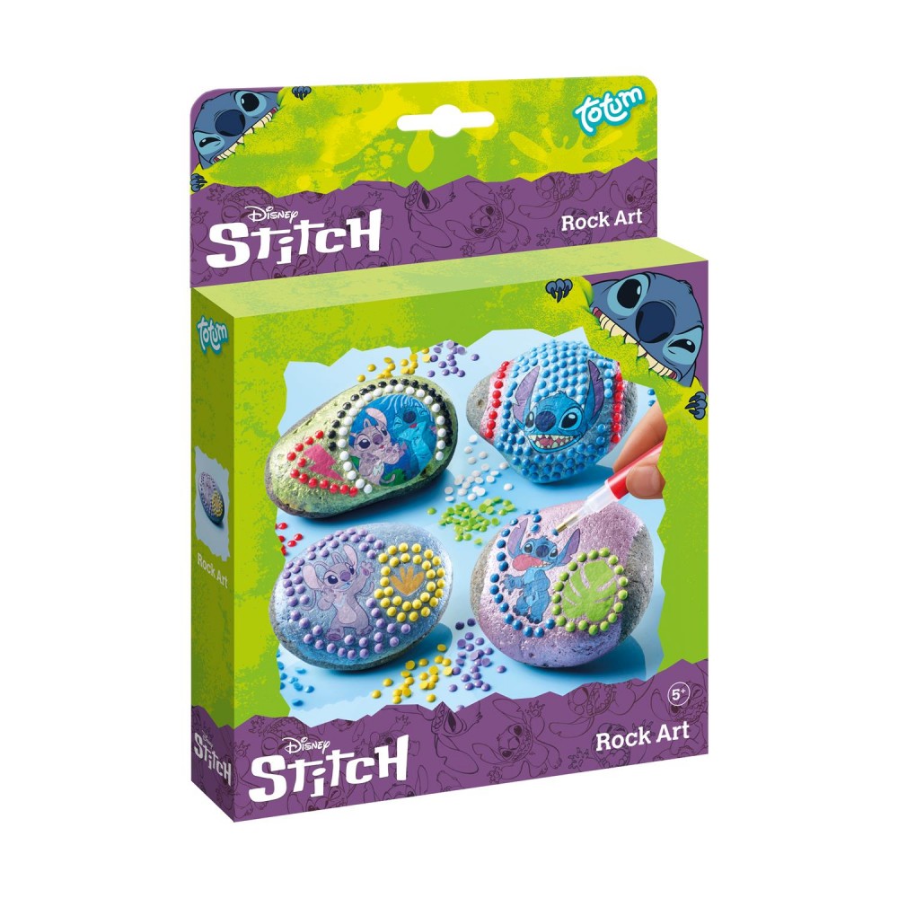Totum Disn Stitch Rock Art (TT700376)