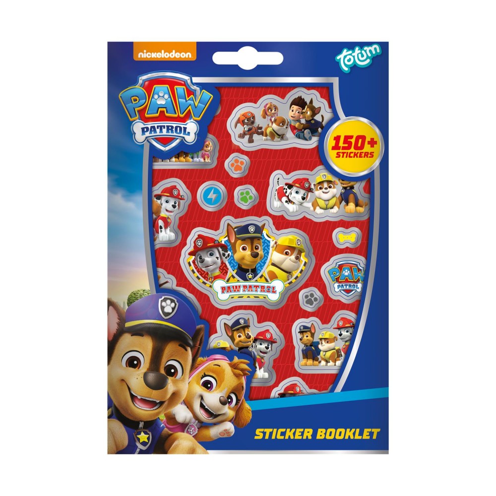Totum: Paw Patrol - Stickers Book 4 Sheets (TT720329)