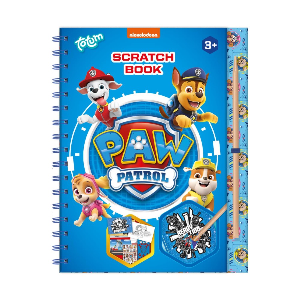 Totum Paw P Scratch Book (TT720831)