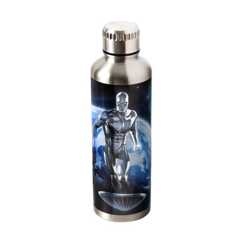 Paladone Marvel: Fantastic 4 - Silver Surfer Metal Water Bottle (PP14787MU)