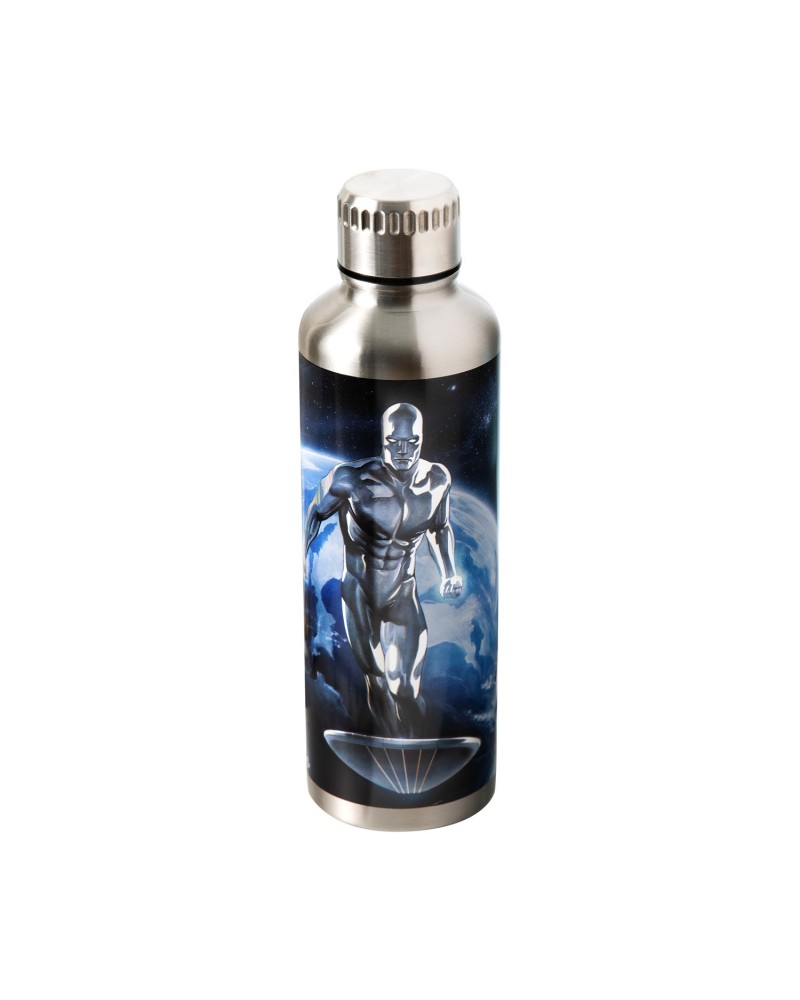 Paladone Marvel: Fantastic 4 - Silver Surfer Metal Water Bottle (PP14787MU)
