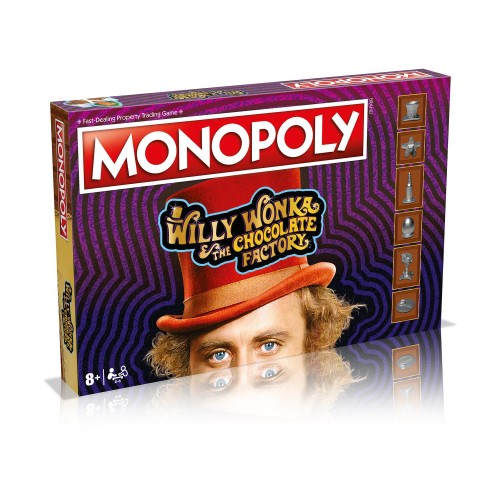Winning Moves: Monopoly - Willy Wonka and the Chocolate Factory (English Language) (WM03817-EN1)