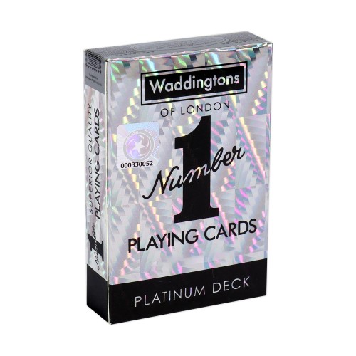 Winning Moves: Waddingtons No.1 - Platinum Playing Cards (35521)