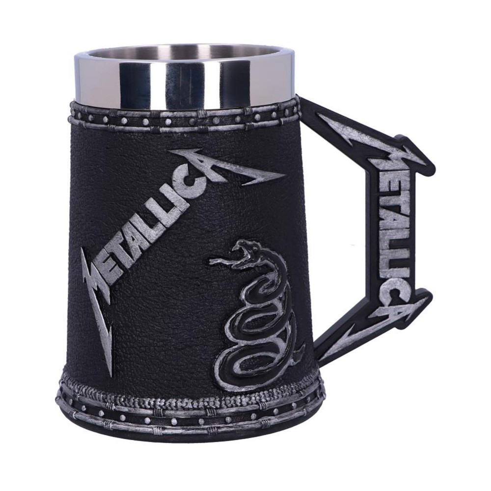 Nemesis Now: Metallica - The Black Album Tankard (16cm)