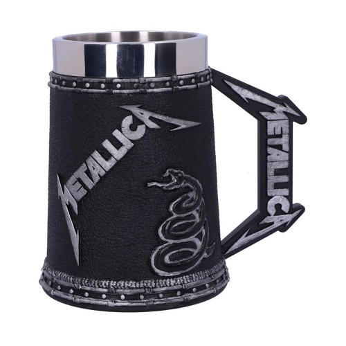 Nemesis Now: Metallica - The Black Album Tankard (16cm)
