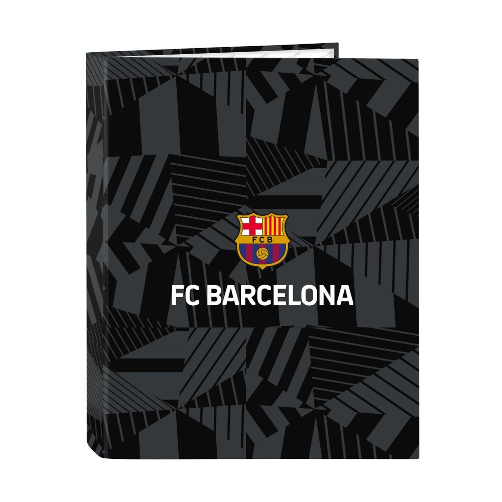 Safta: F.C.Barcelona - Folio Cardboard 4 Rings Binder Black (512426067)