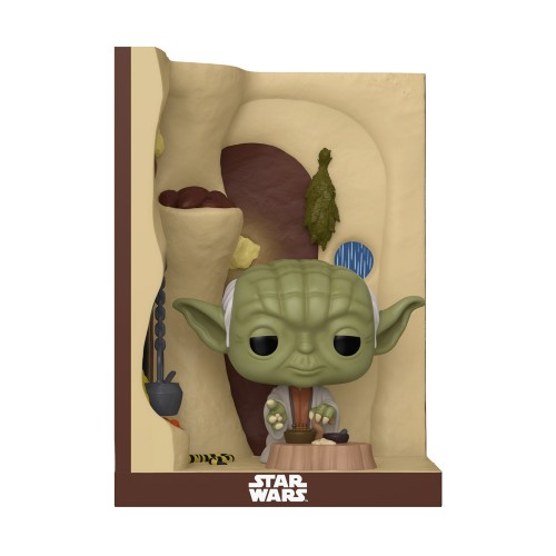 Funko Pop! Nooks: Star Wars - Yoda in His Hut Bobble-Head Vinyl Figure