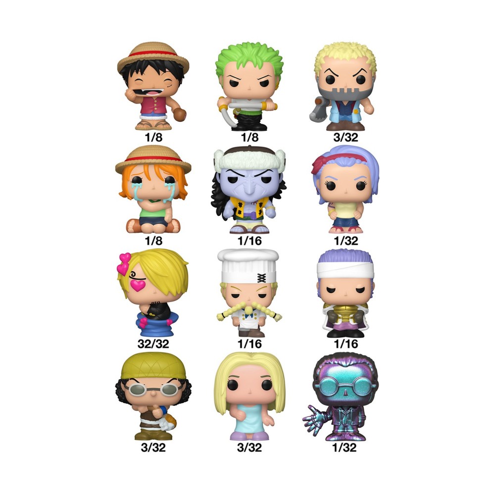 Funko Bitty Pop! Singles: One Piece (Blind Bag/Random)  #Vinyl Figure