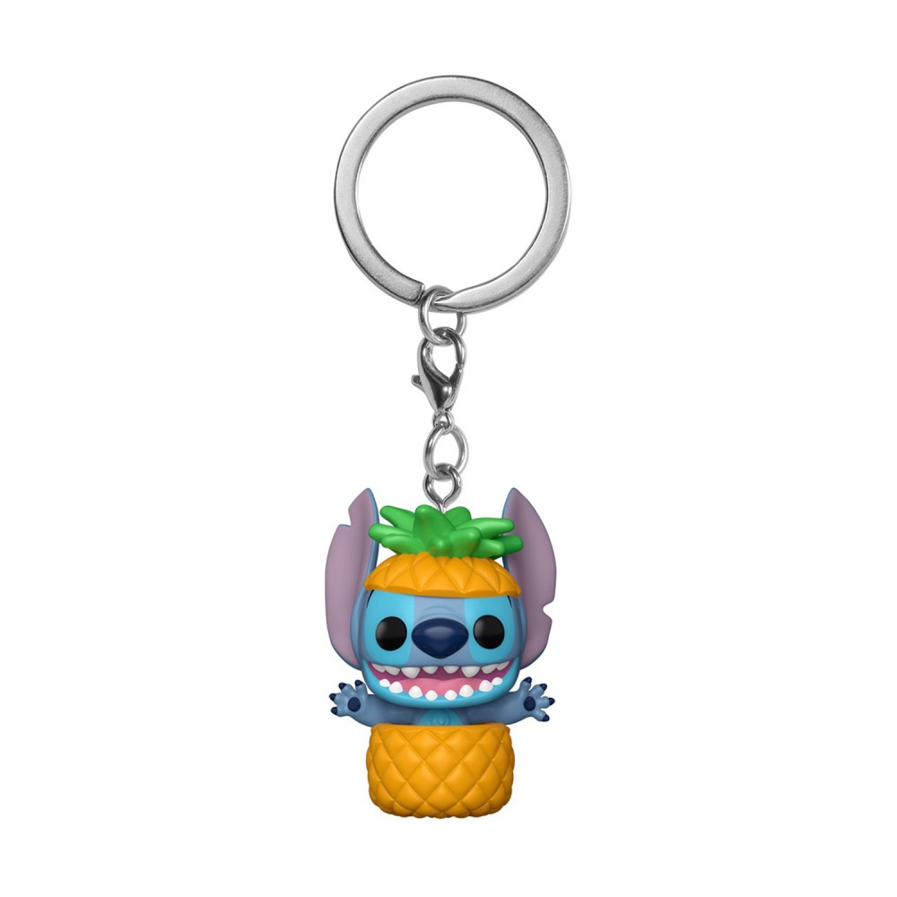 Funko Pocket Pop!: Lilo &amp; Stitch - Stitch in Pineapple​ Vinyl Figure Keychain