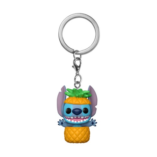 Funko Pocket Pop!: Lilo &amp; Stitch - Stitch in Pineapple​ Vinyl Figure Keychain