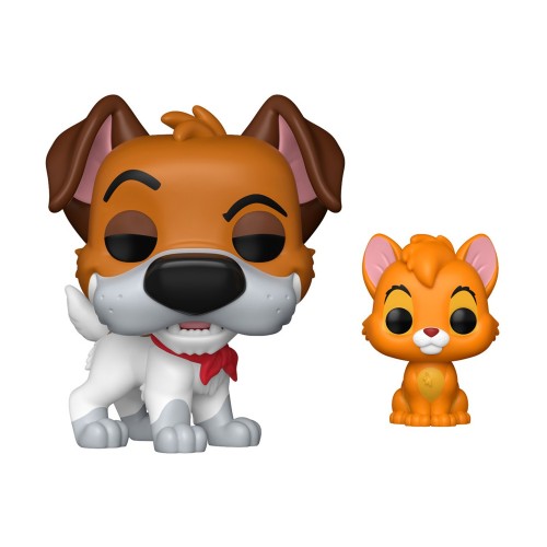 Funko Pop!: Oliver &amp; Company - Dodger with Oliver* #1705 Vinyl Figures