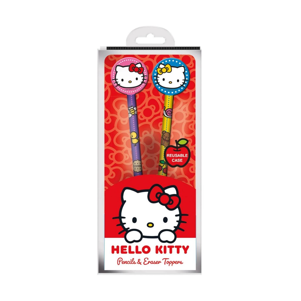 Pyramid: Hello Kitty - Sisters (Set of 2) Pencil &amp; Eraser Toppers (SR2401841)