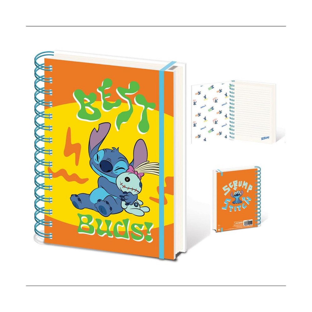 Pyramid: Lilo &amp; Stitch - Best Buds A5 Wiro Notebook (SR2400507)