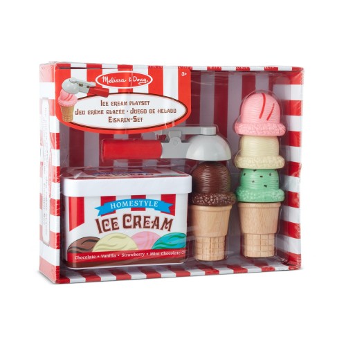 Melissa &amp; Doug Pretend Play: Wood - Scoopstick Icecream Cone (6074871)