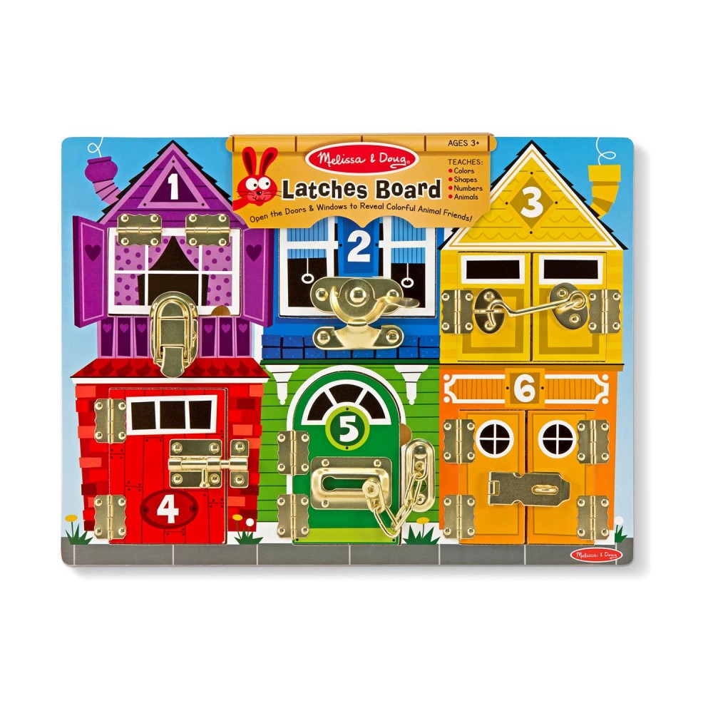 Melissa &amp; Doug Bloackables: Latches Board Game (6075185)