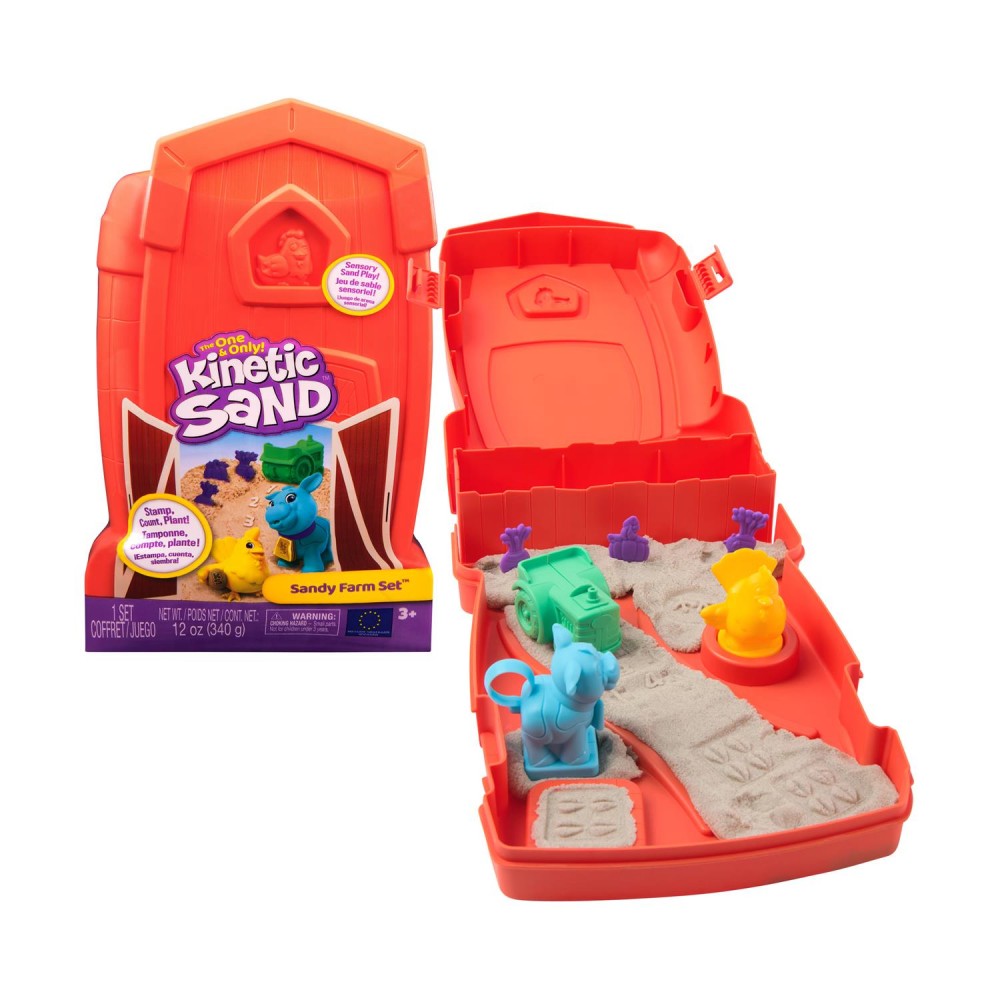 Spin Master Kinetic Sand: Kinetic Sand Σετ Φάρμας (6072781)