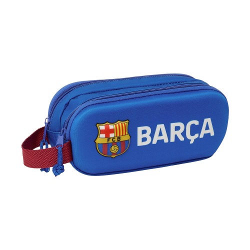 Safta 3D Double Pencil Case F.C.Barcelona
