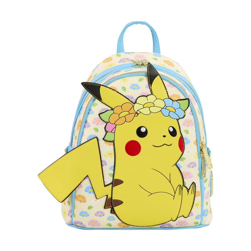 Loungefly: Pokemon - Pikachu Floral Crown Mini Backpack (PMBK0287)
