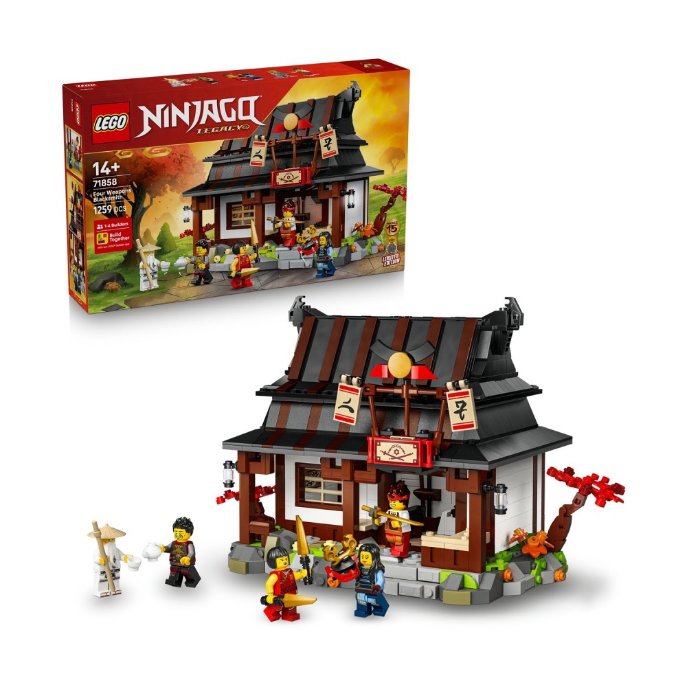 LEGO® NINJAGO®: Four Weapons Blacksmith 15th Anniversary (71858)