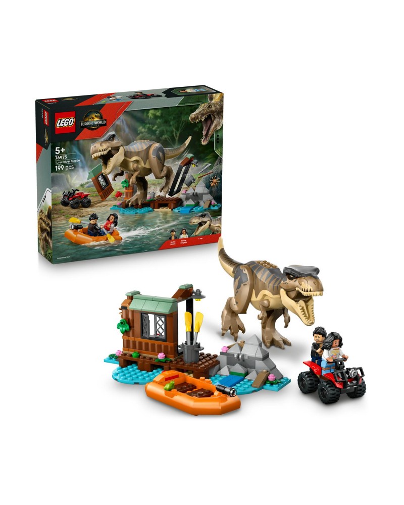 LEGO® Jurassic World: T. Rex River Escape (76975)