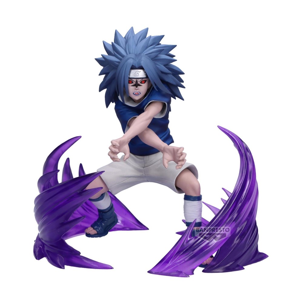 Banpresto Vibration Stars: Naruto - Sasuke Uchiha Statue (15cm) (69618)
