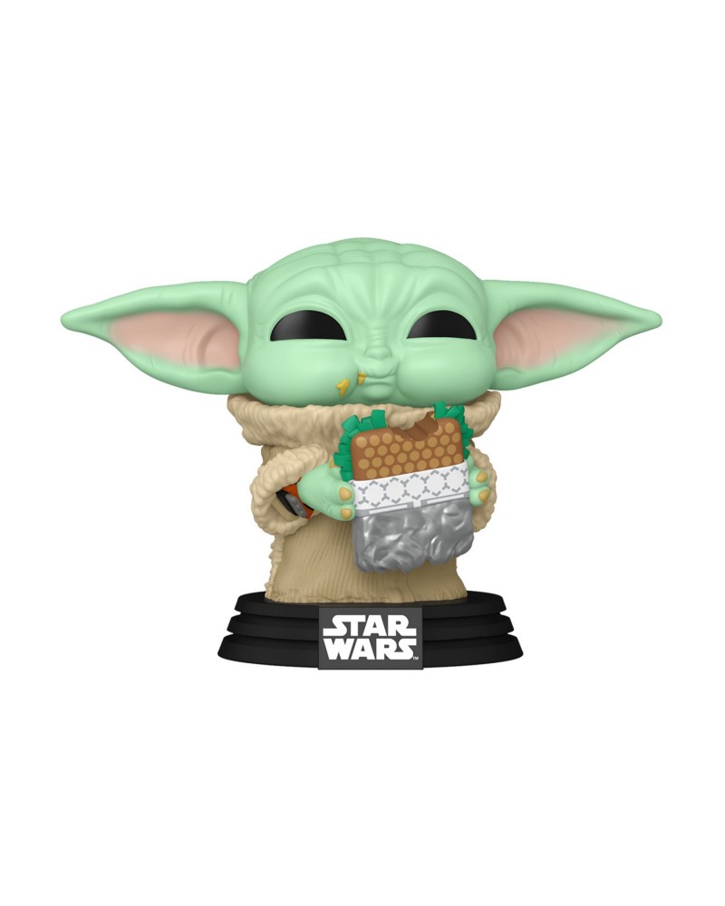 Funko Pop!: Star Wars - Grogu (with Food) #841 Bobble-Head Vinyl Figure
