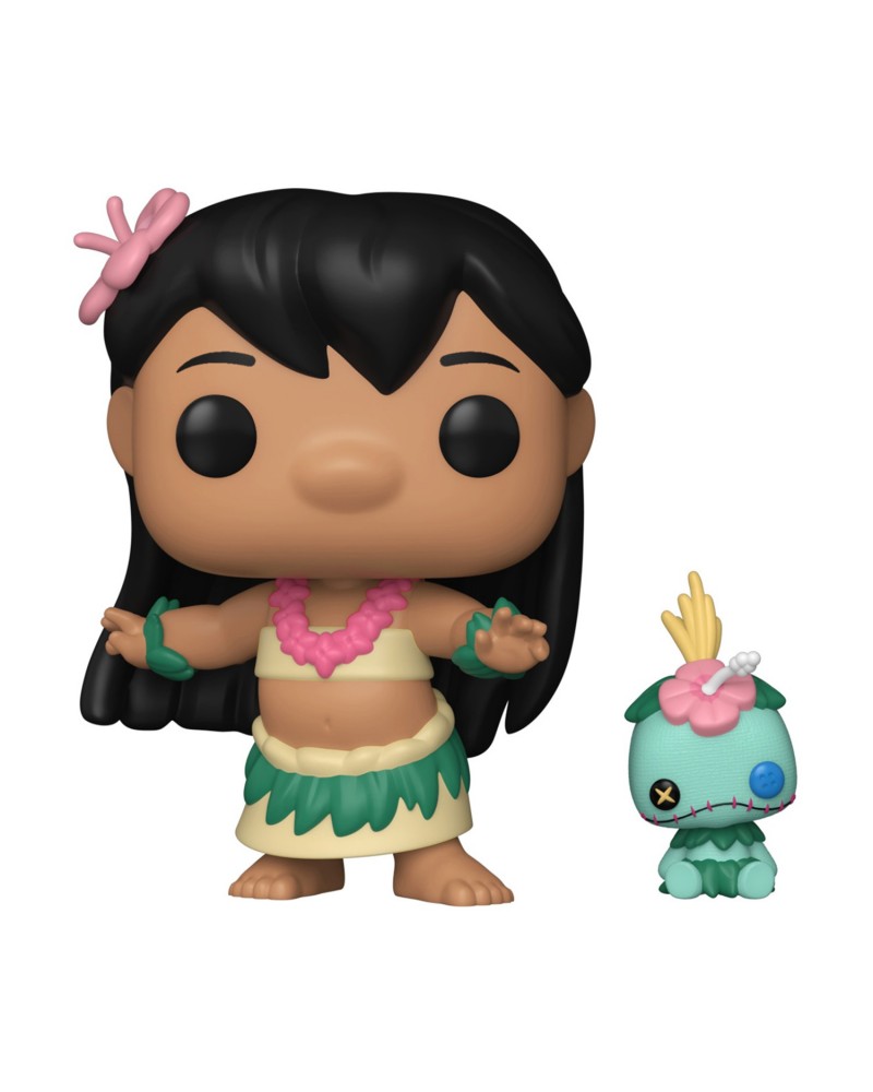 Funko Pop! Disney: Lilo &amp; Stitch - Hula Lilo with Scrump #1741 Vinyl Figures