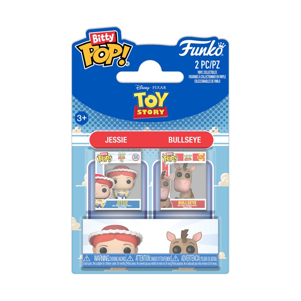 Funko Bitty Pop! 2-pack: Toy Story - Jessie &amp; Bullseye Vinyl Figures