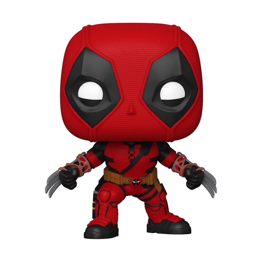 Funko Pop! Marvel: Deadpool &amp; Wolverine - Deadpool with Claws #1583 Bobble-Head Vinyl Figure