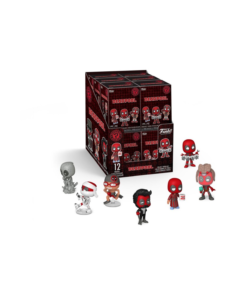 Funko Mystery Minis: Deadpool (Blind Box/Random) Bobble-Head Vinyl Figures