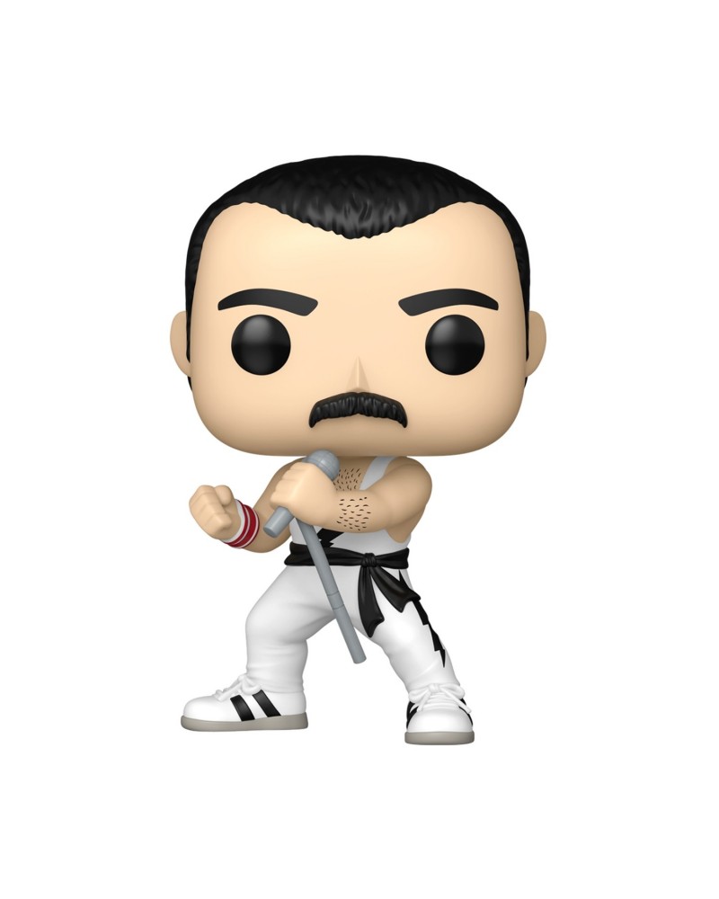 Funko Pop! Rocks: Queen - Freddie Mercury (White Singlet) #496 Vinyl Figure