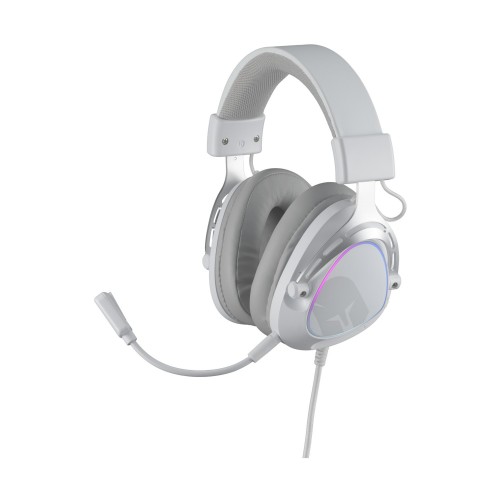 Spartan Gear - Erato Wired Headset (compatible with PC, playstation 4, playstation 5, xboxone, xbox series x/s, switch, switch 2) (color: White)