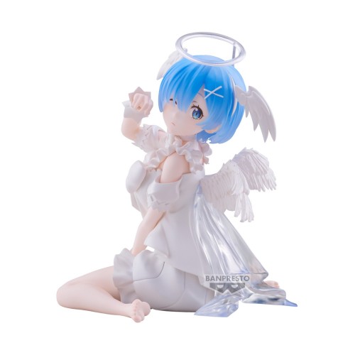 Banpresto RelaxTime: Re: Zero Starting Life In Another World - Rem (ver.Sweet Angel) (13cm) (69746)