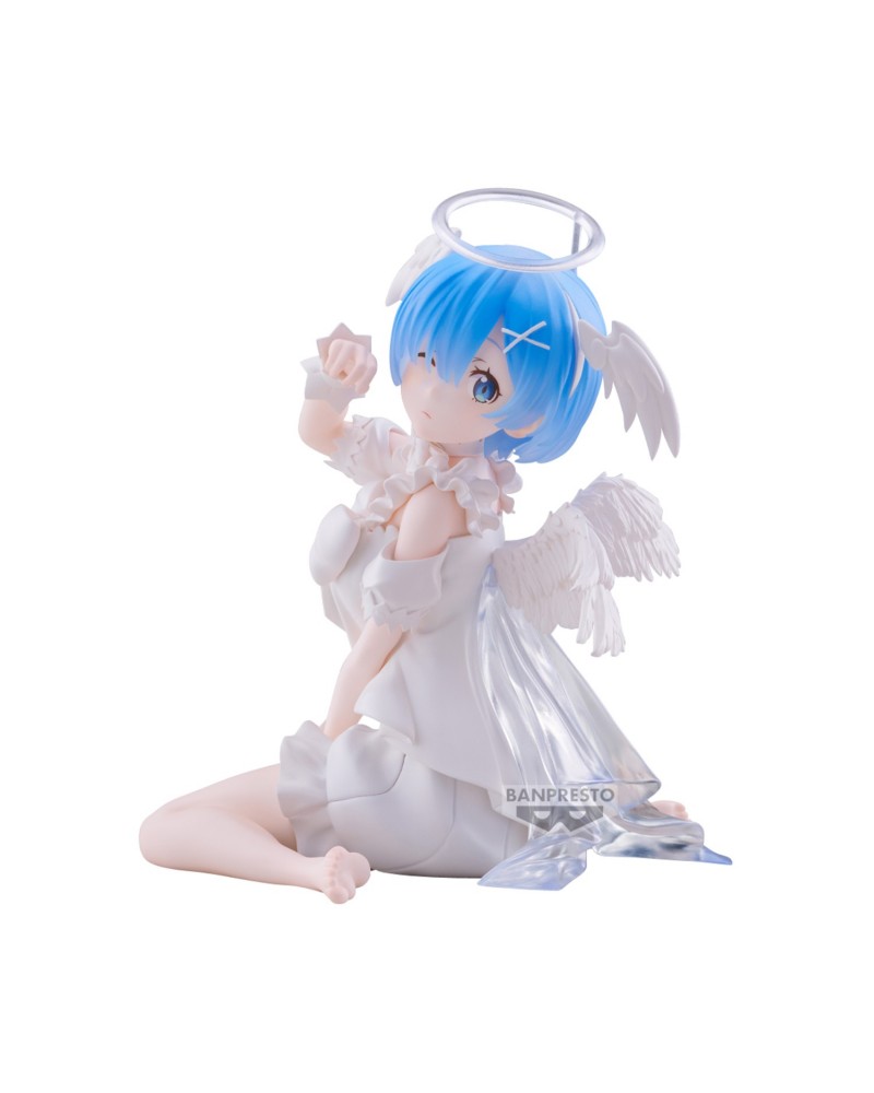 Banpresto RelaxTime: Re: Zero Starting Life In Another World - Rem (ver.Sweet Angel) (13cm) (69746)