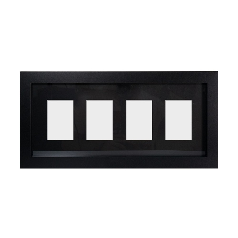 Abysse: Gbeye - Trading Card Collector (4 Position/Black) Frame (40cmX17cm) (FMM1T1FBTCL)