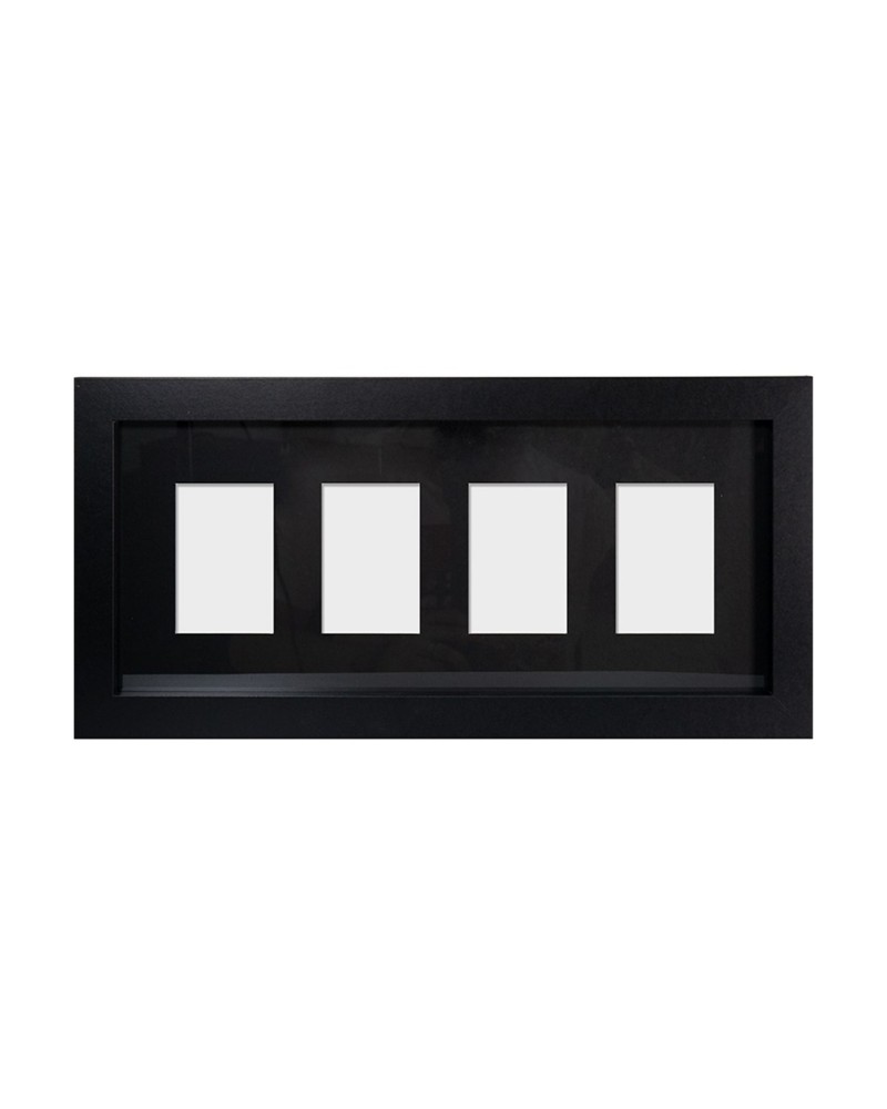 Abysse: Gbeye - Trading Card Collector (4 Position/Black) Frame (40cmX17cm) (FMM1T1FBTCL)